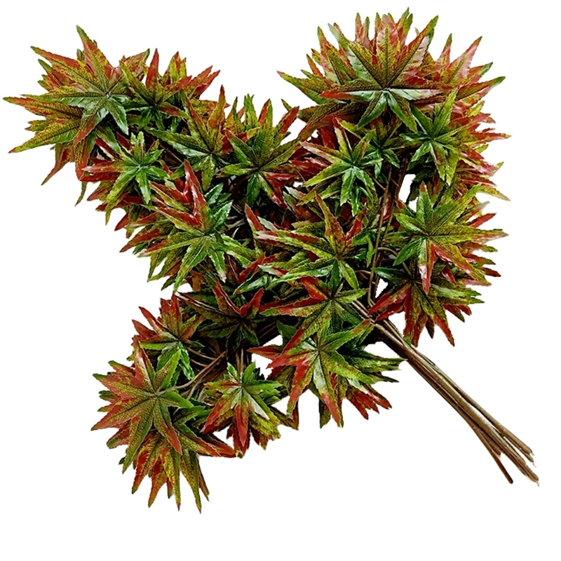 Artificial maple leaves SLMN15 for indoor and outdoor decoration