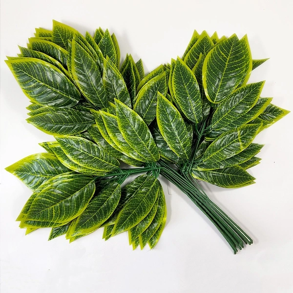 Artificial mango leaves MGY15 for indoor outdoor decoration