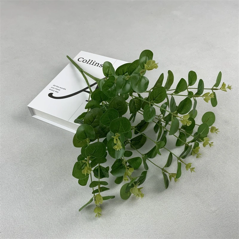 Artificial eucalyptus branches leaves for home wedding decoration