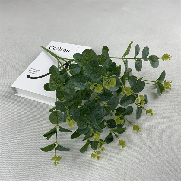 Artificial eucalyptus branches leaves for home wedding decoration