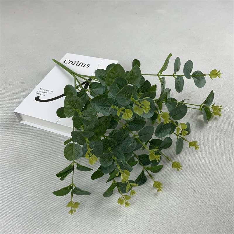 Artificial eucalyptus branches leaves for home wedding decoration