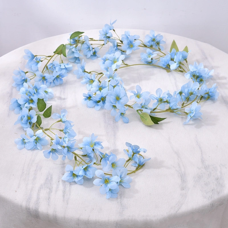 Artificial Jasmine Flower Vine Decorative Plant Silk Flowers         