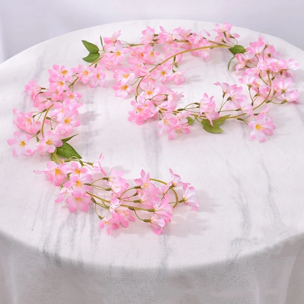 Artificial Jasmine Flower Vine Decorative Plant Silk Flowers         