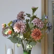 Artificial dahlia for home wedding party decoration