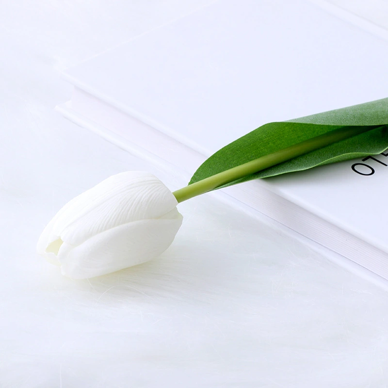 High quality artificial real touch moisturizing tulip for decorations