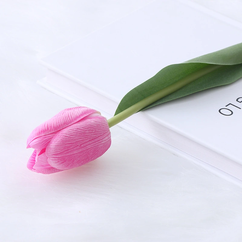 High quality artificial real touch moisturizing tulip for decorations