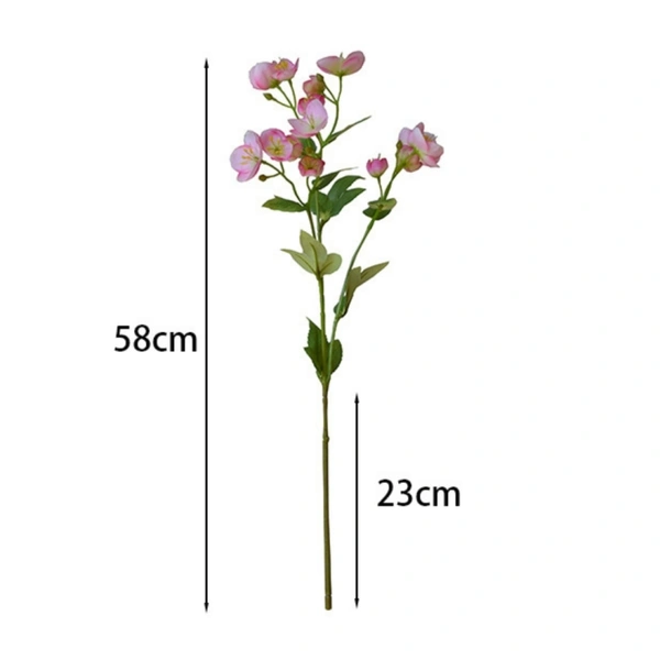 Artificial white hellebore flower for home wedding party decoration