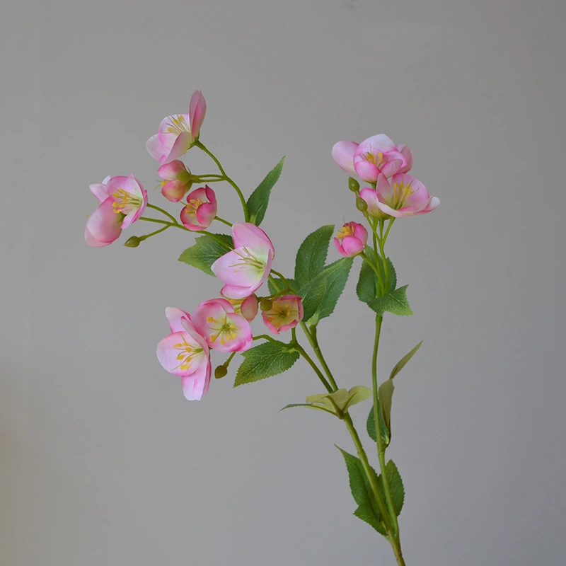 Artificial white hellebore flower for home wedding party decoration