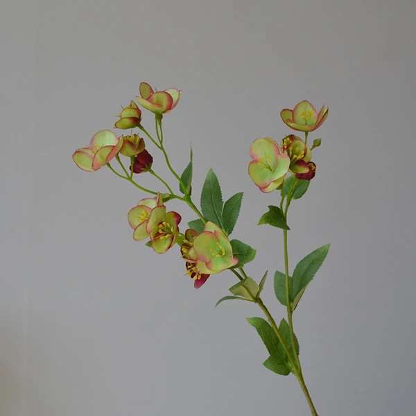 Artificial white hellebore flower for home wedding party decoration