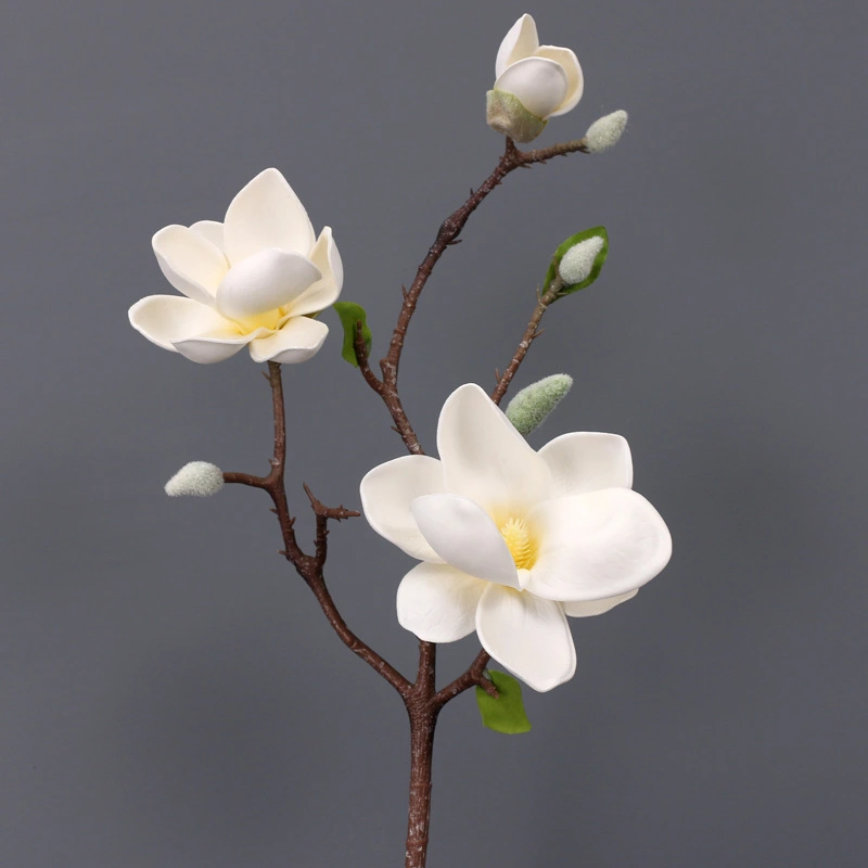 Artificial magnolia for home wedding party decoration