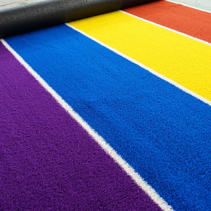 Rainbow Artificial Grass