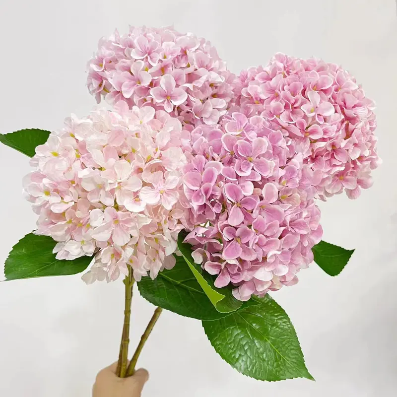 artificial hydrangea for home wedding party decoration