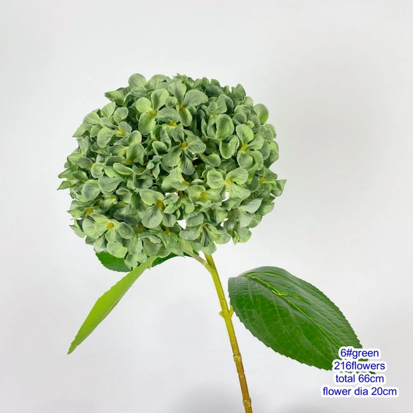 artificial hydrangea for home wedding party decoration