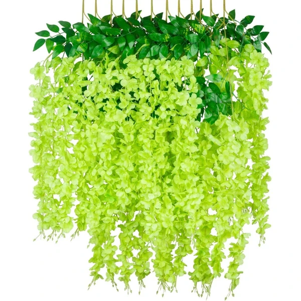 Artificial Wisteria Hanging Flowers Fake Wisteria Flowers 