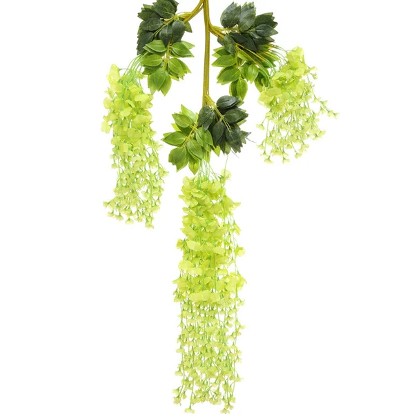 Artificial Wisteria Hanging Flowers Fake Wisteria Flowers 