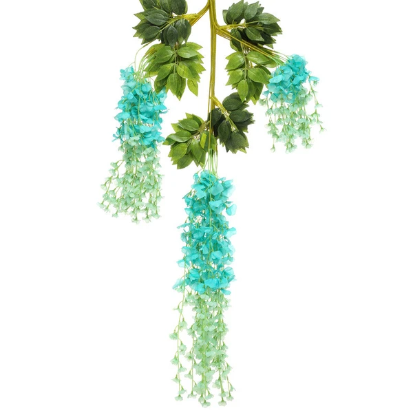 Artificial Wisteria Hanging Flowers Fake Wisteria Flowers 