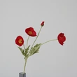 artificial poppy flower for home wedding decoration