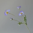 artificial poppy flower for home wedding decoration
