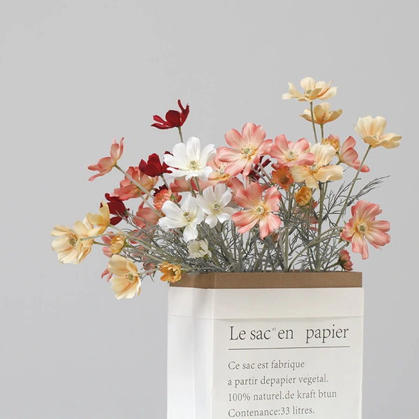 Artificial Galsang Fake Wedding Flower Bouquet Home Table Decoration