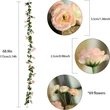 Artificial Fake Rose Flower Home Office Party Decoration