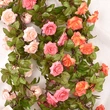 Silk Artificial Rose Vine Hanging Flowers for decoration