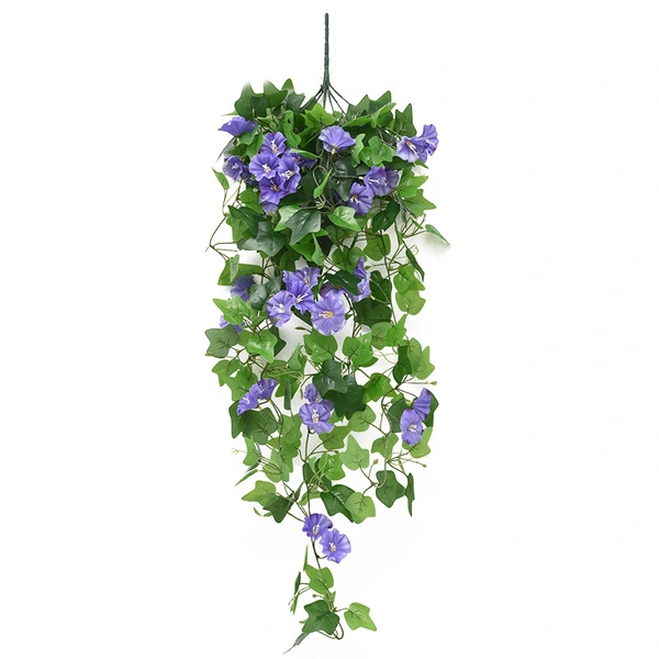 Artificial Faux Hanging Plants Flowers for Outdoor Outside Decoration