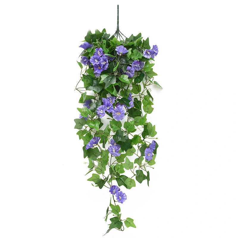 Artificial Faux Hanging Plants Flowers for Outdoor Outside Decoration