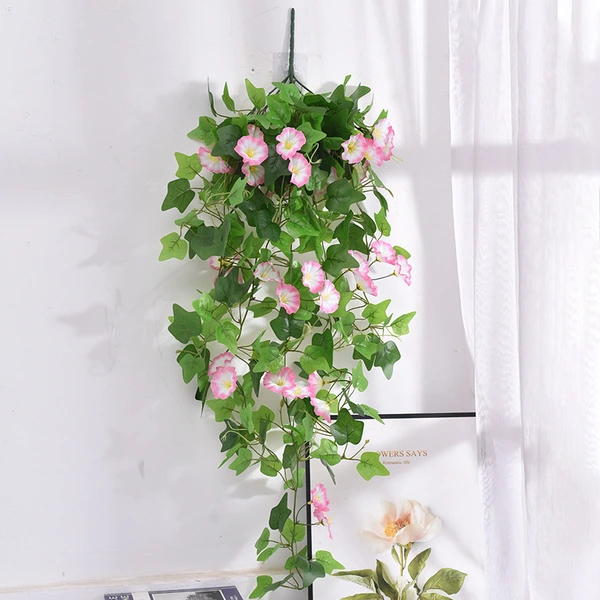 Artificial Faux Hanging Plants Flowers for Outdoor Outside Decoration