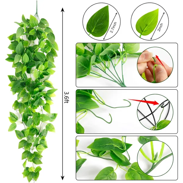 Fake hanging plant for indoor and outdoor decoration