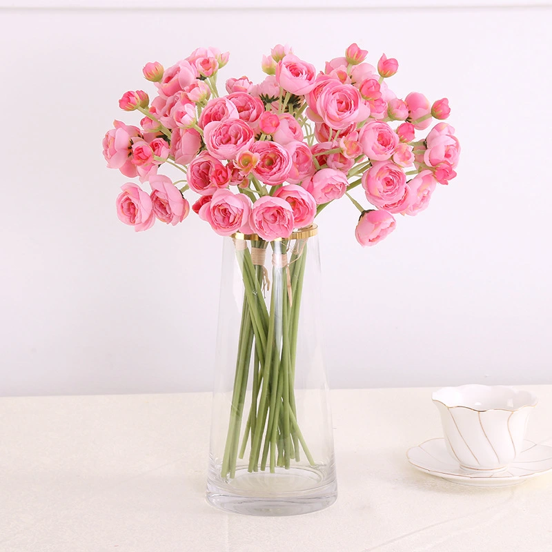 Artificial camellias flower for wedding home decoration