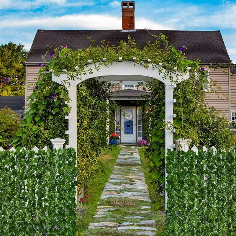 Artificial fence for outdoor decoration