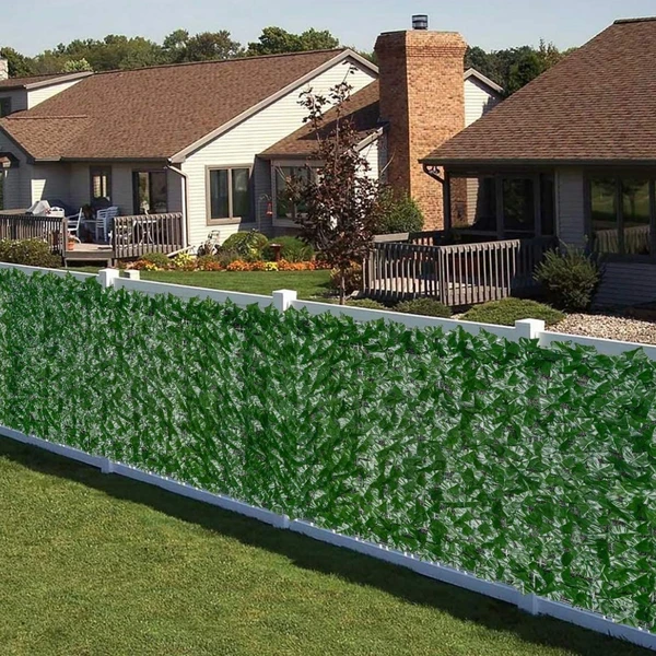 Artificial fence for outdoor decoration