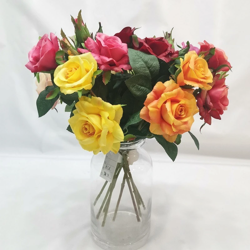 artificial rose for decoration