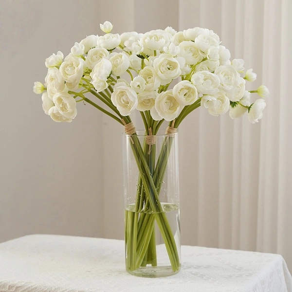 Artificial camellias flower for wedding home decoration