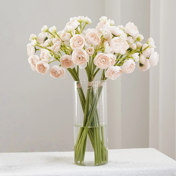 Artificial camellias flower for wedding home decoration