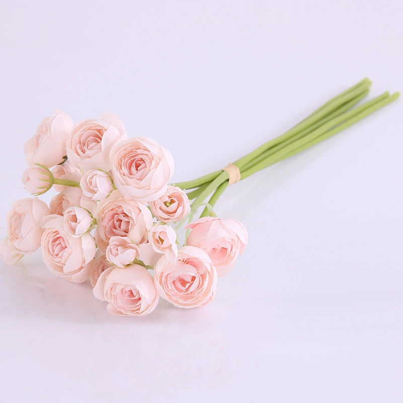 Artificial camellias flower for wedding home decoration