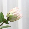 High quality small hand feel artificial protea cynaroides flowers for decoration