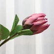 High quality small hand feel artificial protea cynaroides flowers for decoration