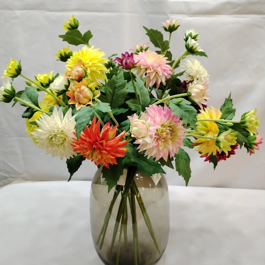 High quality hand feel moisturizing 3 heads dahlia for decoration CBDLH3T