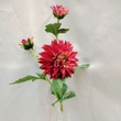 High quality hand feel moisturizing 3 heads dahlia for decoration 