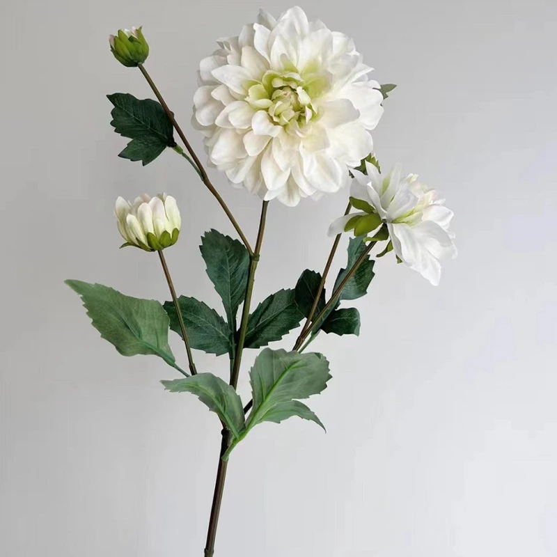 High quality Artificial moisturizing 5 heads dahlia flower for event party wedding home decoration