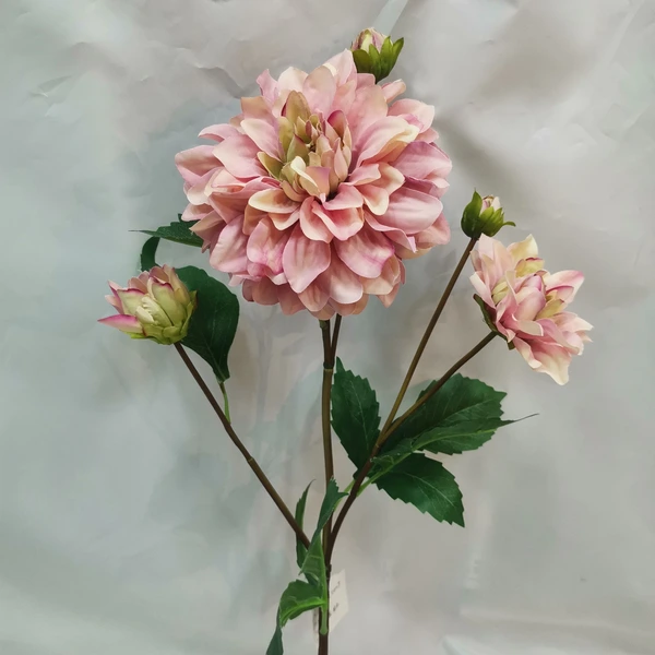 High quality Artificial moisturizing 5 heads dahlia flower for event party wedding home decoration