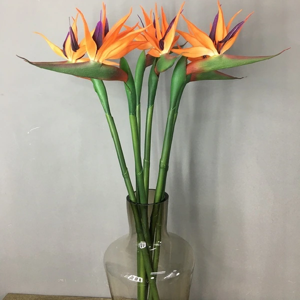 High quality artificial bird of paradise flower for home wedding party decoration