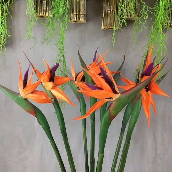 High quality artificial bird of paradise flower for home wedding party decoration