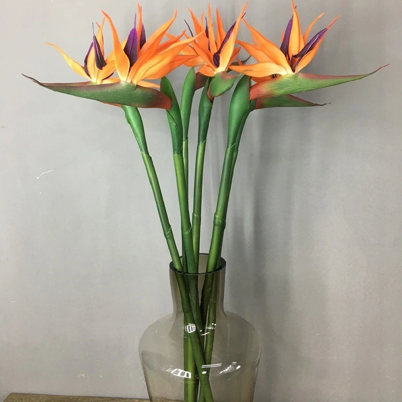High quality artificial bird of paradise flower for home wedding party decoration