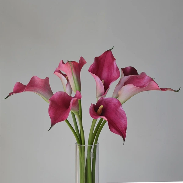 High simulated EVA callalily flower for decor