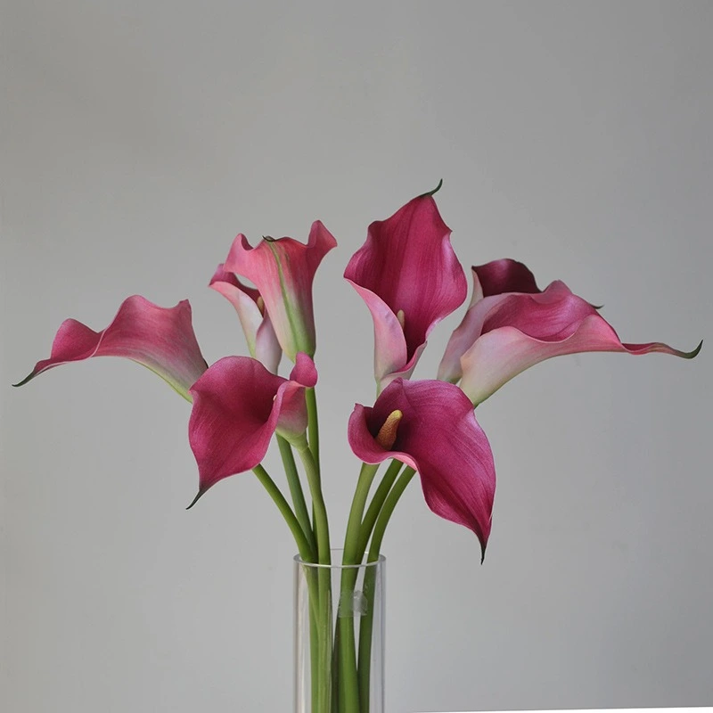 High simulated EVA callalily flower for decor