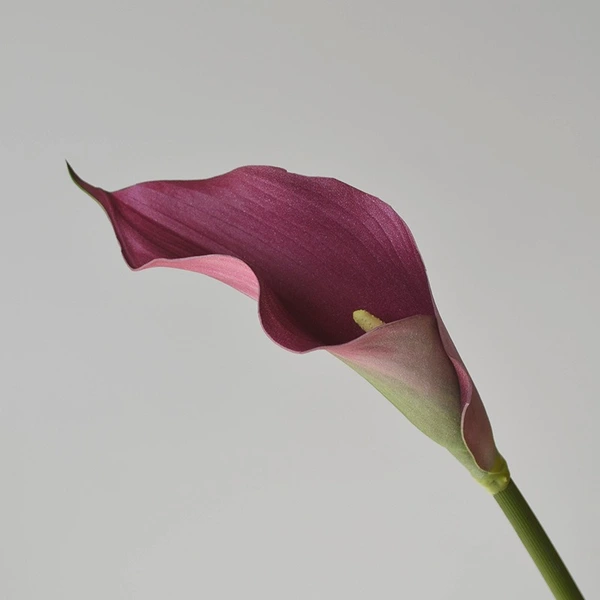 High simulated EVA callalily flower for decor