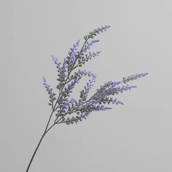 High quality 2 fork artificial lavender for home garden decor