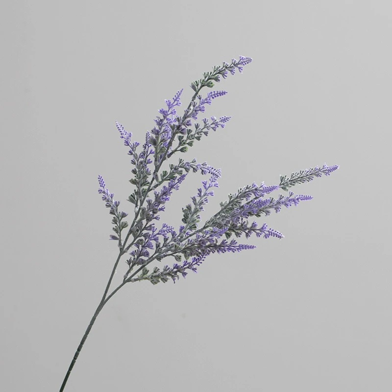 High quality 2 fork artificial lavender for home garden decor